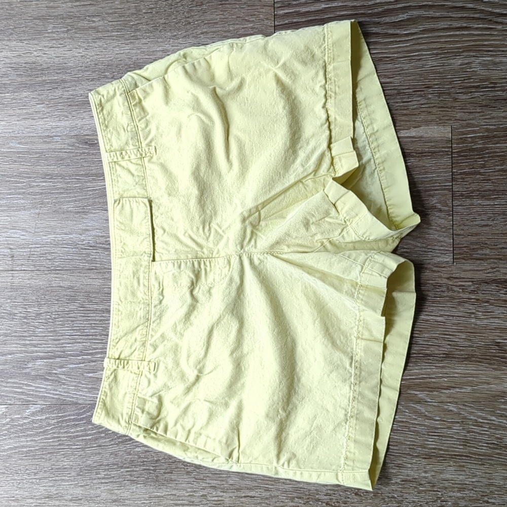 Ann Taylor LOFT Yellow Shorts 4
